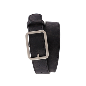 Wholesale New Design PU 100% Genuine Leather Belt Custom Ladies Waist Belt with Alloy <b>Buckle</b> Best Material - Product Image 6