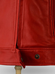 Chaqueta de cuero de vaca con cremallera para mujer, nuevo diseño, para invierno, 2021, disponible en todo tipo de cuero - Product Image 5