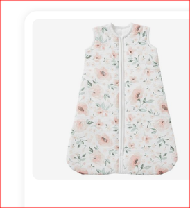 Saco de dormir portátil suave para bebé, pies portátiles, ropa de cama acolchada inflable, patrones florales de animales, estaciones de verano e invierno, Navidad - Product Image 1