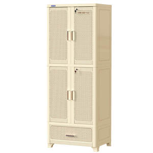 Gabinete de plástico para habitación, alero de 4 ventanas y 2 ventanas, venta al por mayor - Product Image 2