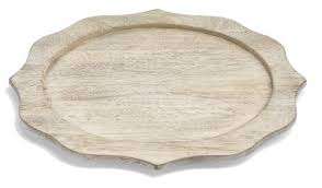 Assiette de chargement en bois pour la cuisine et la vaisselle de table Assiette de service en bois et assiette de chargement - Product Image 5