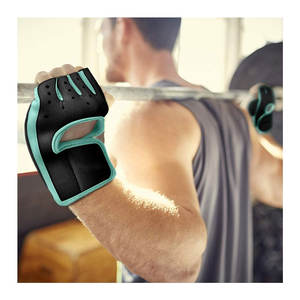 Bodybuilding <b>Fitness</b> <b>Gloves</b> for Men Half Finger Gym <b>Gloves</b> Heavyweight Sports Exercise Weight Lifting <b>Gloves</b> - Product Image 4