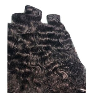 Natural Indian Wavy Human Hair <b>Extensions</b> - Product Image 2