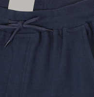 Shorts cargo en coton bleu marine pour homme, taille mi-haute, cordon de serrage, longueur Bermuda, style décontracté avec poches latérales, tissu tricoté respirant