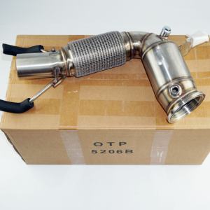 Tubo di scarico OTP Sport Downpipe di scarico ad alto flusso per <span class=keywords><strong>F56</strong></span> <span class=keywords><strong>MINI</strong></span> <span class=keywords><strong>Cooper</strong></span> S con convertitore catalitico a 200 celle - Product Image 1