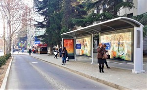 Publicité extérieure personnalisée de haute qualité LED Lightbox Kiosque Premium Aluminium Rectangle Bus Abri Nouveau métal de haute qualité - Product Image 4