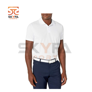 Polo de golf con logotipo personalizado para hombre, camisa con diseño de cuello seco para jugadores, camiseta de golf - Product Image 1