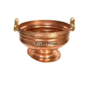 Urli-forma redonda de Latón para Decoración de boda, Urli de alta calidad hecho a mano, diseño antiguo de lujo, venta al por mayor, nuevo - Product Image 2