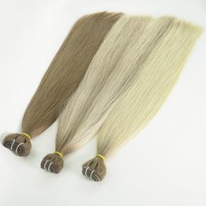 Cabello virgen Remy liso/liso, cabello humano de Vietnam, colores resalta, extensiones de cabello y tejido, venta al por mayor - Product Image 4