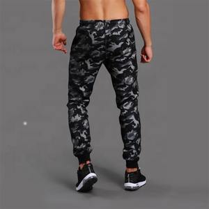 Pantalones deportivos blancos para hombre, pantalones de chándal informales con decoración de puños, pantalones de entrenamiento para hombre - Product Image 2