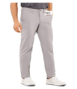กางเกงตีกอล์ฟแบบยืดสำหรับผู้ชาย,กางเกงหนายืดแห้งเร็วทรงสลิมฟิต32 ''/34'' พร้อมกระเป๋าโพลีเอไมด์92% ผ้าสแปนเด็กซ์8% - Product Image 1
