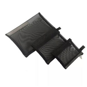 Pochette d'organisation de maquillage en PVC transparent personnalisable avec fermeture à glissière caractéristique étanche pour le stockage de maquillage - Product Image 1