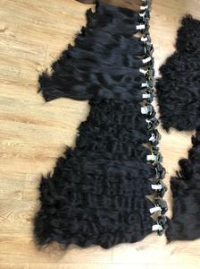 ราคาที่ดีที่มีคุณภาพดีดิบบริสุทธิ์ธรรมชาติหยักผมรวมกลุ่ม100% จากเวียดนามมนุษย์ผมราคาขายส่ง - Product Image 4