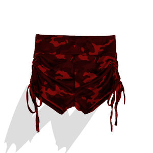 Short sexy, bottin, gris et noir - Product Image 5