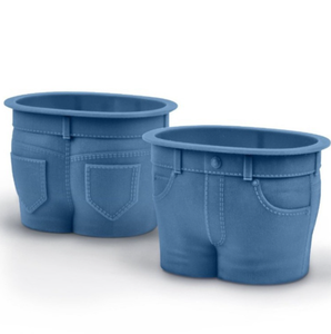 Venta al por mayor antiadherente <span class=keywords><strong>de</strong></span> silicona molde para hornear Jeans <span class=keywords><strong>diseño</strong></span> pastel herramientas para hornear pasteles y magdalenas - Product Image 1