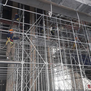 <b>Scaffolding</b> system Steel construction system accessories verticals poles Vietnam - Product Image 1