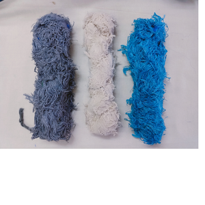 Rubans en coton moelleux aux couleurs pastel, fabriqués à partir de tissus en coton recyclé, adaptés aux magasins de fils et de fibres - Product Image 1