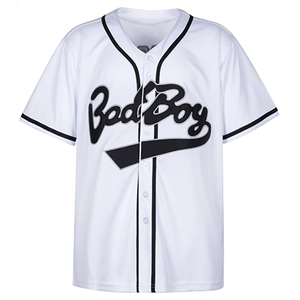 Maillots de baseball et de softball personnalisés avec logo imprimé, séchage rapide, vierges, pour hommes et femmes, maillots de baseball sublimés, vente en gros - Product Image 2