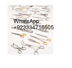 Instrumentos de cirugía GENERAL, MAJOR, juego de 100 piezas, certificado CE - Product Image 4