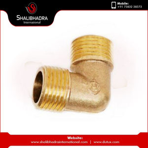 ข้อต่อข้อศอกทองเหลือง90องศาสำหรับอุปกรณ์ท่อ - Product Image 6