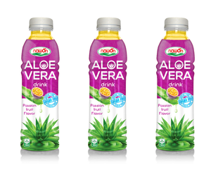 Jus d'aloe vera naturel 500 ml, saveur pomme, certifié ISO, prix de gros, fabricant de boissons au Vietnam - Product Image 2