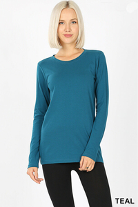 Camisetas de primera clase para mujer, camisas de manga larga, cómodas, elásticas, básicas, con impresión de logotipo personalizado - Product Image 4