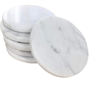 Hotel Shiny Finishing Tea <b>Coaster</b> Set of 4 Customized Design Luxurious Style <b>Black</b> Marble Tea <b>Coaster</b> For Kitchen Catering Item - Product Image 4