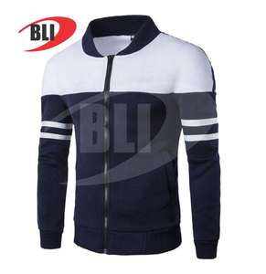 Personnalisations Hommes Zip Up Hoodies Full Zipper Cotton Thick Fleece Gym Survêtement Pour Hommes Heavy Fleece Hoodie Custom Sweatsuit - Product Image 5