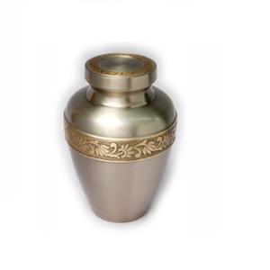 Brass Cremation Urn Human Funeral <b>Ashes</b> <b>Keepsake</b> Metal Memorial Cremation Urns Selling Wholesale Cremation Urn - Product Image 5