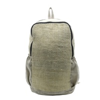 Sac à dos pour ordinateur portable en chanvre unisexe de qualité supérieure, style bohème géométrique, fermeture éclair durable, doublure en coton, 36-59L, collège, école, randonnée