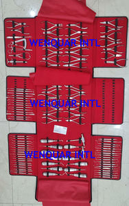 Orthodontic Instrument Kit 110-Piece Manual Dental Clinics Complete Surgical Use Set Includes Pliers Scissors Needle Holders - Product Image 2