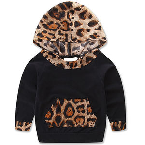 Survêtement en coton/polaire pour enfants, vente en gros, col rond, bouton, pull respirant, 2020 - Product Image 4