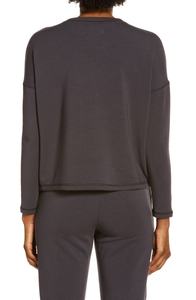 Sudadera de Invierno 2025 de Alta Calidad, 100% Algodón, Manga Larga, Cuello Redondo, Lisa, Personalizada para Mujer - Product Image 2