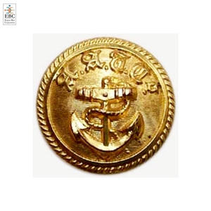 Bouton-pression rond en métal bronze avec logo gravé personnalisé, étoile du Texas dorée avec décoration creuse, écologique, pour veste - Product Image 2