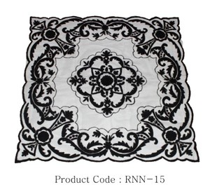 Cotton Hand Embroidery Table Runner - Product Image 1