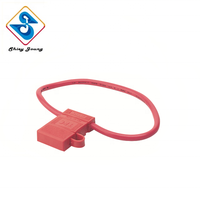 Otomotif 2 Pin Konektor Wanita Perakitan ATC Plug Isolasi Tahan Air Fuse Holder Wiring Harness