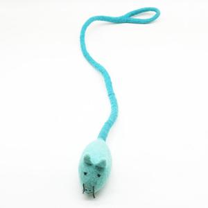 FCT-011 3, Cảm Thấy Đồ Chơi Xoắn Ốc, Đồ ChơI Mèo, Được Nỉ Bởi Các Nghệ Nhân Nữ Có Tay Nghề Và Tài Năng Của Nepal Từ Len New Zealand Thân Thiện Với Môi Trường - Product Image 6