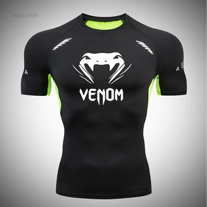 Camiseta de compresión para hombre, camisetas deportivas de entrenamiento para gimnasio, boxeo, Kickboxing - Product Image 2