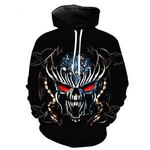 OEM 3D personnalisé impression complète sweats à capuche unisexes hommes polyester coton sweatshirts pour l'hiver - Product Image 1