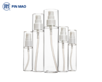 Botol Plastik PETG Ramah Lingkungan Seri DT 50ml dengan Pompa Airless untuk Kemasan Kecantikan, Perawatan Kulit & Aplikasi Cairan