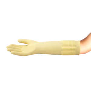Nam Long Nature En Caoutchouc Ménage Gants pour la Cuisine taille L-40cm approprié pour le lavage, de nettoyage sans danger pour la peau à la main - Product Image 1