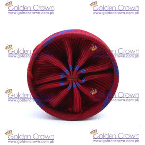 ริบบิ้นโลหะรูปดอกกุหลาบแบบกำหนดเองสำหรับงานขายส่ง เป็นมิตรกับสิ่งแวดล้อม แบบด้านเดียว ลายจุด ผลิตจากผ้าโพลีเอสเตอร์ สำหรับเครื่องแบบ - Product Image 6