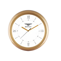 Horloges Murales de Designers Style Décoration pour Salon Bois Grand Rond Papier Imprimé Vente en Gros Corps Vintage Innovant