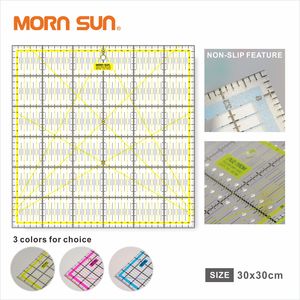Herramienta artesanal de Taiwán, regla de costura cuadrada de 30x30 cm, escala acolchada antideslizante para costura casera, suministros de costura de alta calidad - Product Image 3