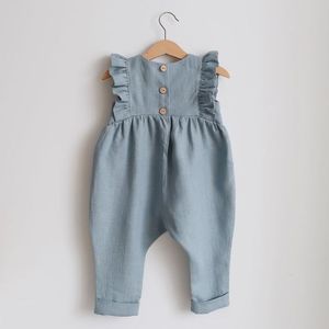 NEW--BEAUTIFUL--COTTON--FABRIC--STYLISH--RUFFLE--ROMPER--DRESS POUR BÉBÉ et son personnaliser dans n'importe quelle taille et couleur @ 2021 - Product Image 1