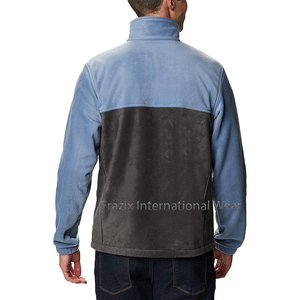 Vente en gros Logo personnalisé Veste polaire d'hiver réversible pour hommes Design double face - Product Image 5