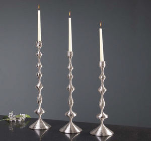 Vantage bougeoir en relief bougeoir en aluminium décoration de mariage pièce centrale maison bougeoir décoratif métal de luxe - Product Image 5