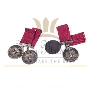 ที่กำหนดเองราคาถูกรางวัลกีฬาเหรียญด้วยริบบิ้นเหรียญโลหะ - Product Image 2