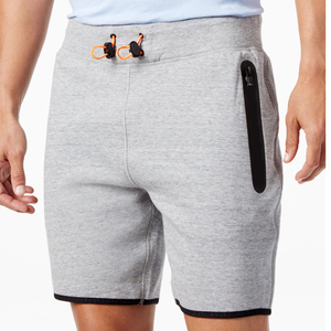 กางเกงขาสั้นลำลองสำหรับผู้ชายสำหรับการฝึกกีฬากลางแจ้ง ผ้าระบายอากาศได้ดี ซับเหงื่อ เอวยางยืด ใส่สบายตลอดวัน - Product Image 1