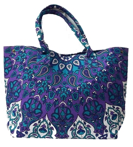 Indien Coton Mandala sac À Provisions En Coton Sac À Main Femmes Sacs À Main - Product Image 1